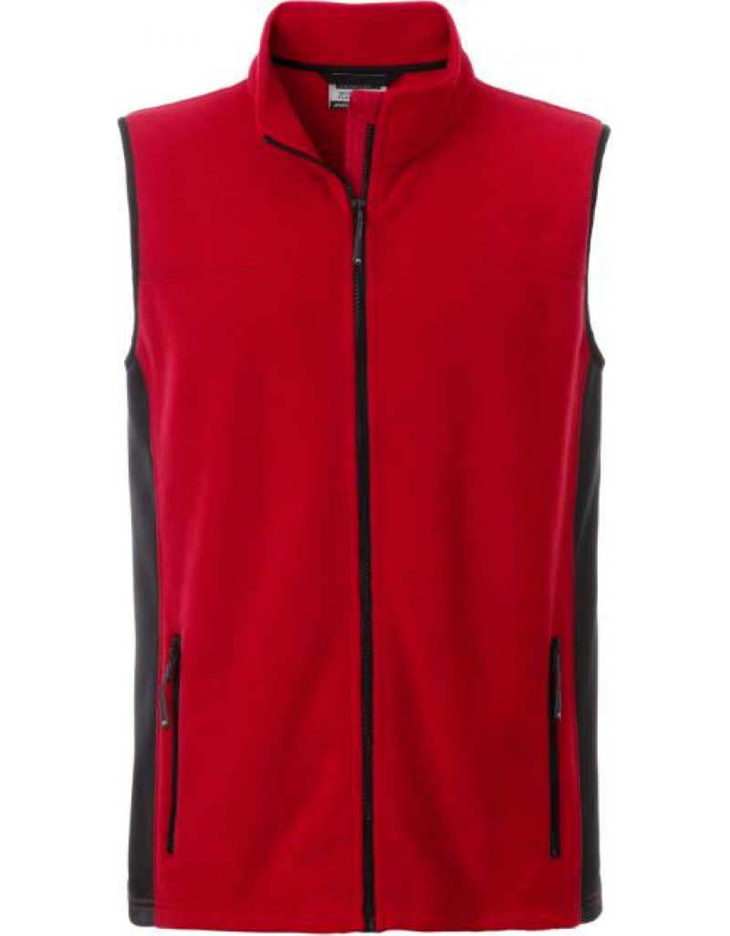 Vestă de lucru din fleece pentru bărbați - rezistentă